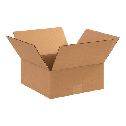 11 x 11 x 4" Flat Corrugated Boxes