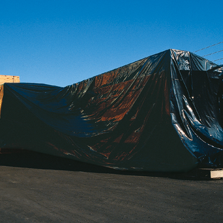 8 x 100' - 6 Mil Black Poly Sheeting