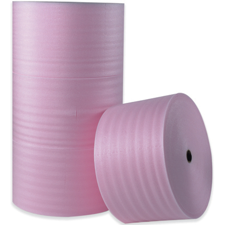 1/4" x 18" x 250' (4) Anti-Static Air Foam Rolls