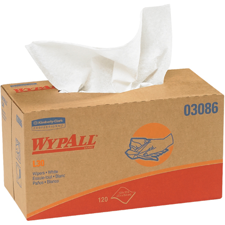 Kimberly Clark<span class='rtm'>®</span> WypALL<span class='afterCapital'><span class='rtm'>®</span></span> L30 Economy Wipers