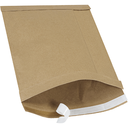 9 <span class='fraction'>1/2</span> x 14 <span class='fraction'>1/2</span>" Kraft (25 Pack) #4 Self-Seal Padded Mailers