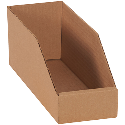 4 x 12 x 4 <span class='fraction'>1/2</span>" Kraft Bin Boxes